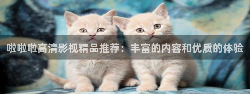 yy影院电视剧免费看：啦啦啦高清影视精品推荐：丰富的内容和优质的体验